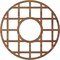 Ekena Millwork O'Neal Wood Fretwork Pierced Ceiling Medallion, Walnut, 32"OD x 11 5/8"ID x 1/4"T CMWP32X32X0250ONWA - alternate 5